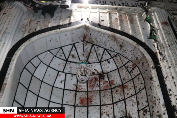 تصاویر جنایت خونبار مسجد امام زمان(ع) در غرب کابل