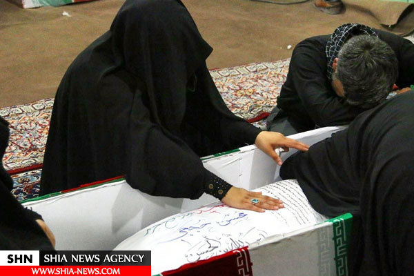 نخستین تصاویر از پیکر بی‌سر شهید حججی