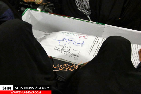 نخستین تصاویر از پیکر بی‌سر شهید حججی