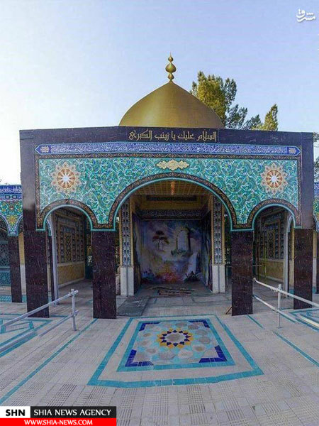 تصویر محل دفن پیکر پاک شهید حججی تصویر محل دفن پیکر پاک شهید حججی