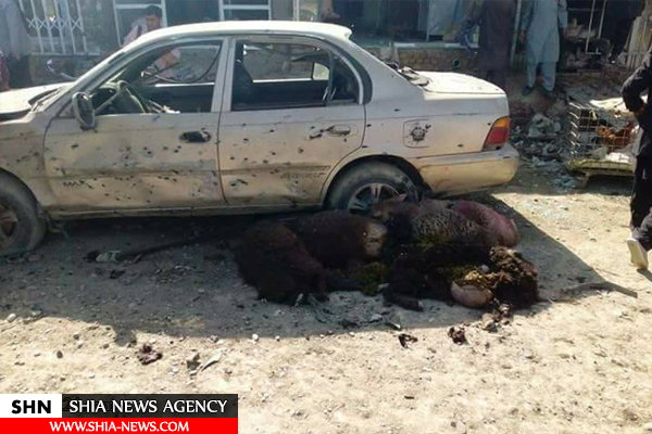 انفجار انتحاری در حسینیه شیعیان کابل+ تصاویر