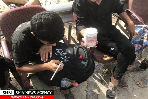 ازدحام شدید مسافران ایرانی در فرودگاه نجف