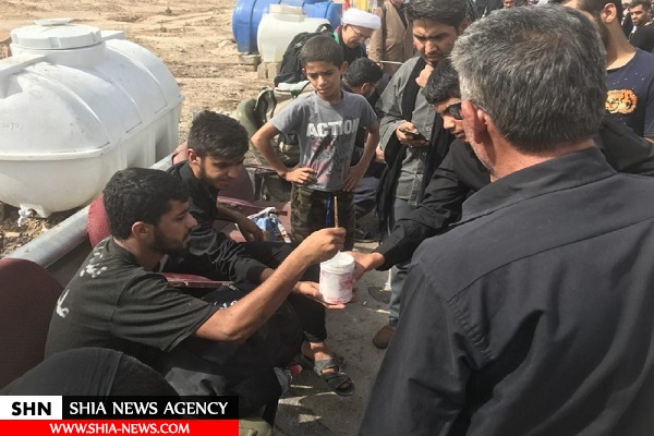 ازدحام شدید مسافران ایرانی در فرودگاه نجف