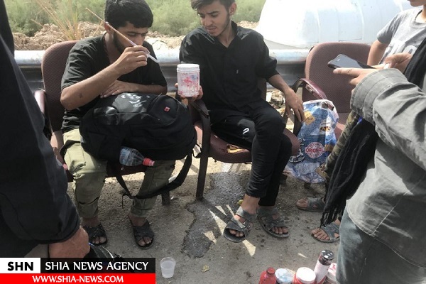 ازدحام شدید مسافران ایرانی در فرودگاه نجف