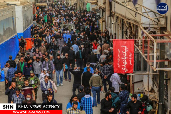 حرکت میلیونی زائران به طرف حرم امامین عسکریین(ع) در سامرا