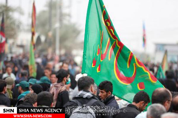 حضور میلیونی زائران اربعین در مسجد کوفه حضور میلیونی زائران اربعین در مسجد کوفه