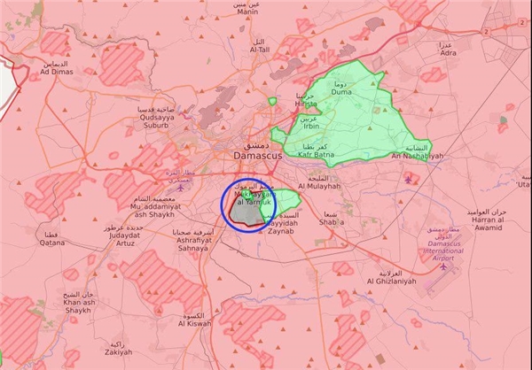 توافق دولت و معارضان سوری برای کاهش تنش در اطراف دمشق