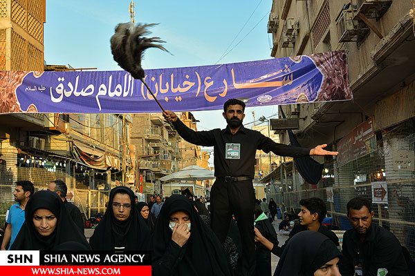 علیرضا فراهانی/۱۶ / ۰۸ / ۱۳۹۶/حال و هوای شهر نجف در آستانه اربعین حسینی