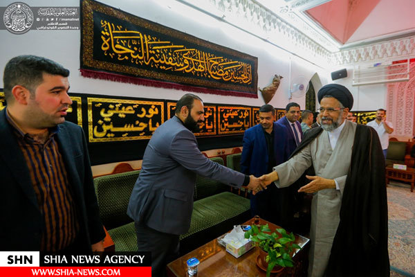 وزیر اطلاعات ایران به زیارت حرم امام علی(ع) مشرف شد