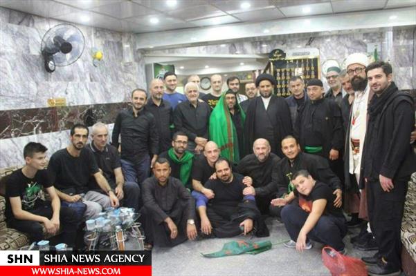 گروهی از مستبصرین شبه جزیره بالکان به حرم امیرالمؤمنین(ع) مشرف شدند