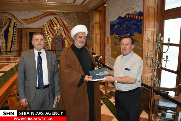 دیدار مبلغ حوزوی با شخصیت‌های دینی اسپانیا +تصاویر