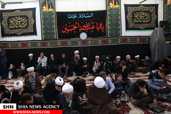تصاویر مراسم عزاداری ۲۸ صفر در بیوت مراجع و علما