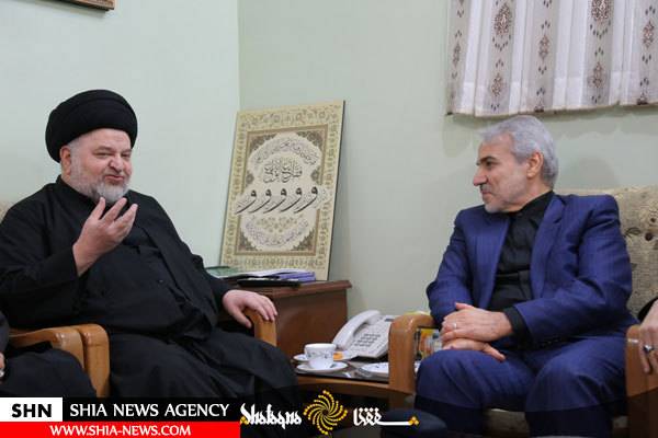 تصاویر دیدار دکتر نوبخت با حجت الاسلام والمسلمین شهرستانی تصاویر دیدار دکتر نوبخت با حجت الاسلام والمسلمین شهرستانی