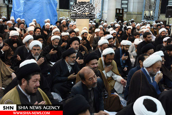 تصاویرعزاداری شهادت حضرت رقیه(س) قبل از آغاز درس خارج آیت الله العظمی وحید خراسانی تصاویرعزاداری شهادت حضرت رقیه(س) قبل از آغاز درس خارج آیت الله العظمی وحید خراسانی