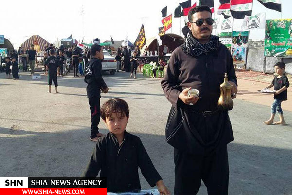 خدمات کریمانه مردم استان بصره به زائران اربعین+ تصاویر