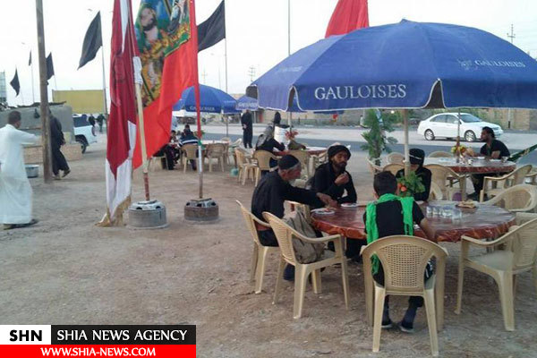 خدمات کریمانه مردم استان بصره به زائران اربعین+ تصاویر