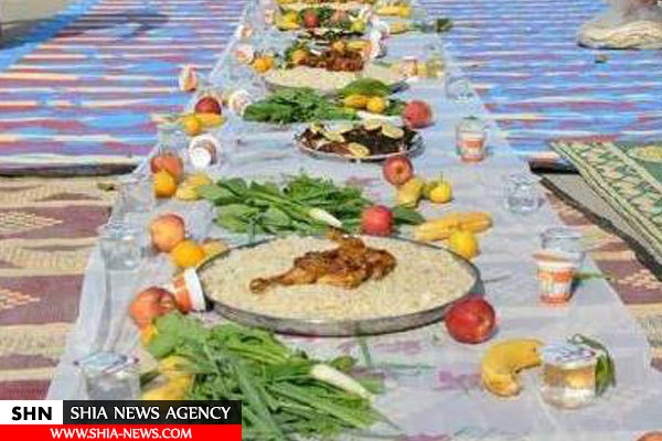 برپایی طولانی‌ترین سفره جهان در زیارت اربعین +تصاویر