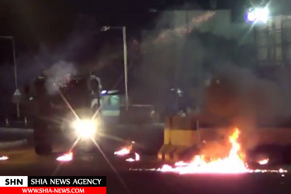 درگیری شدید میان معترضان و نیروهای امنیتی در بحرین+ تصویر