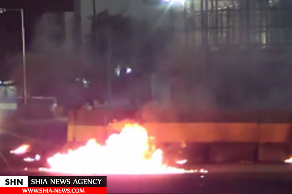 درگیری شدید میان معترضان و نیروهای امنیتی در بحرین+ تصویر