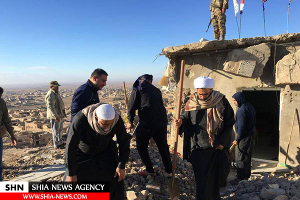 آرامگاه حضرت زینب صغری(س) دختر امام سجاد(ع) آواربرداری شد + تصاویر