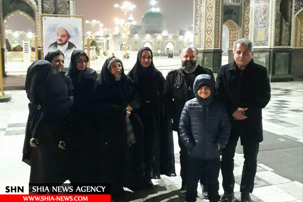 پیراهن یا امام رضا هادی نوروزی به نفع زلزله‌زدگان فروخته شد