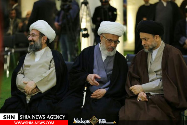 تصاویر افتتاح مدرسه دارالعلم آیت الله العظمی خویی در نجف اشرف