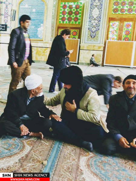 انتشار تصاویر جنجالی شهروند اسرائیلی در اماکن مقدس اسلامی و شیعی + تصاویر