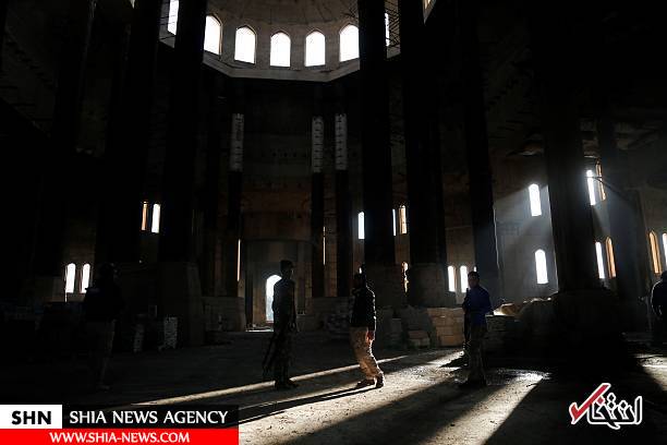 تصاویر مسجد صدام نماد ترس مردم موصل از داعش