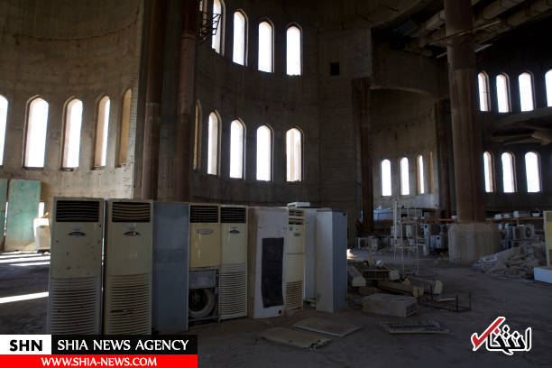 تصاویر مسجد صدام نماد ترس مردم موصل از داعش