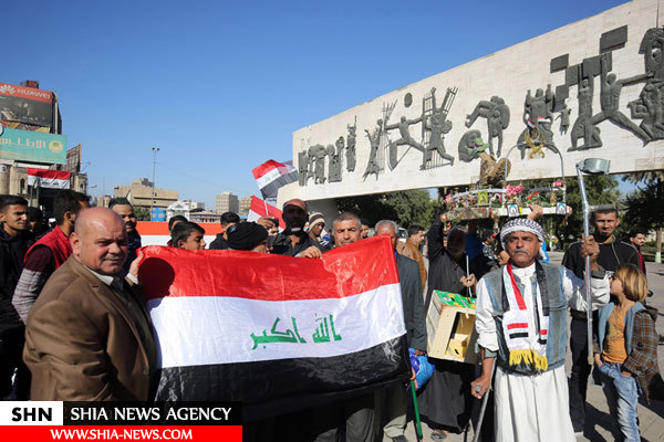 جشن پیروزی نهایی بر گروه تروریستی داعش در بغداد جشن پیروزی نهایی بر گروه تروریستی داعش در بغداد
