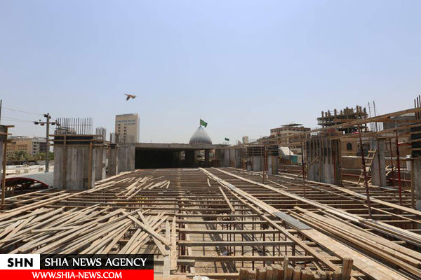 ادامه پروژه توسعه مقام صاحب الزمان(عج) در کربلای معلی