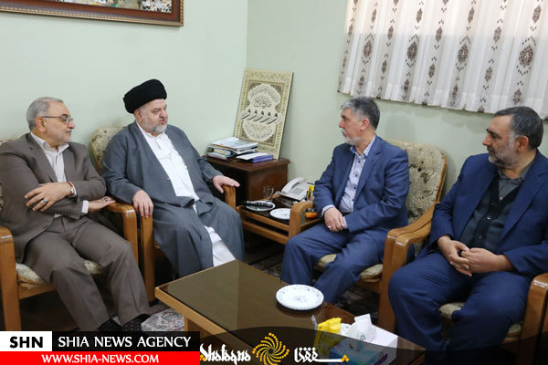 تصاویر دیدار وزیر ارشاد با حجت السلام و المسلمین شهرستانی