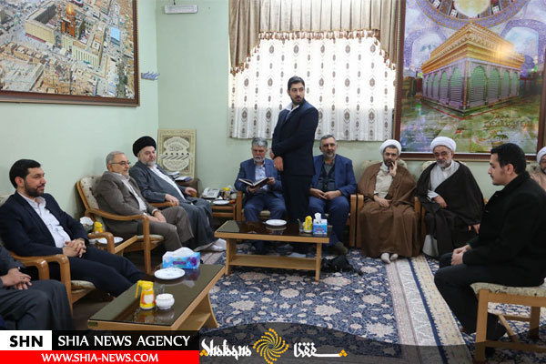 تصاویر دیدار وزیر ارشاد با حجت السلام و المسلمین شهرستانی