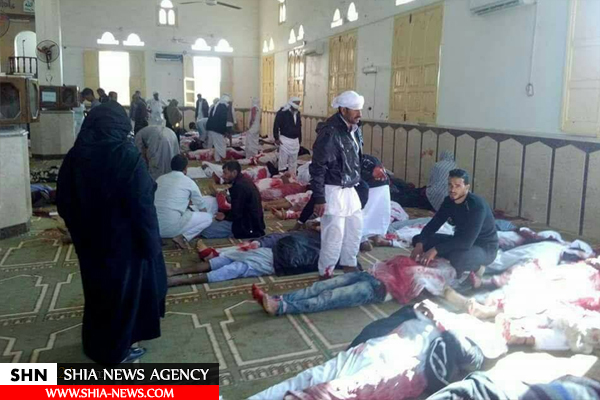 مرگبارترین حمله تروریستی به مسجدی در شمال سیناء+ تصاویر