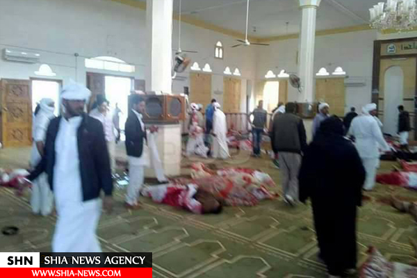 مرگبارترین حمله تروریستی به مسجدی در شمال سیناء+ تصاویر