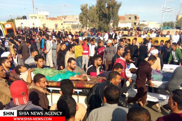 تصاویر مرگبارترین حادثه تروریستی مصر