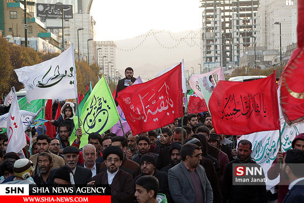 تصاویر اجتماع مردمی عید بزرگ بیعت در مشهد