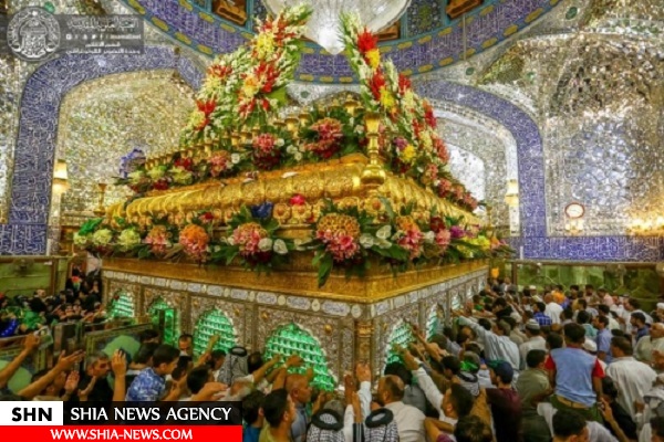 حضور ميليونی زائران در نجف به مناسبت میلاد مولود کعبه