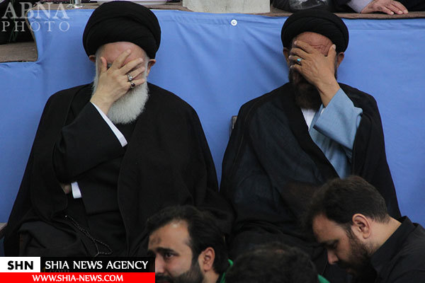 مراسم عزاداری وفات حضرت زینب(س) در بیوت مراجع