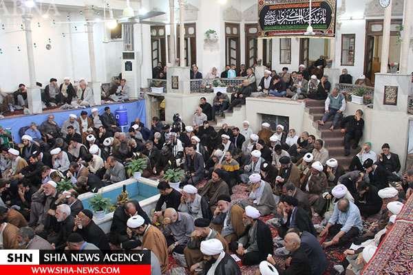 مراسم عزاداری وفات حضرت زینب(س) در بیوت مراجع