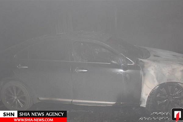 آتش زدن خودروهای لوکس توسط جوان انتقام‌جو+ تصویر