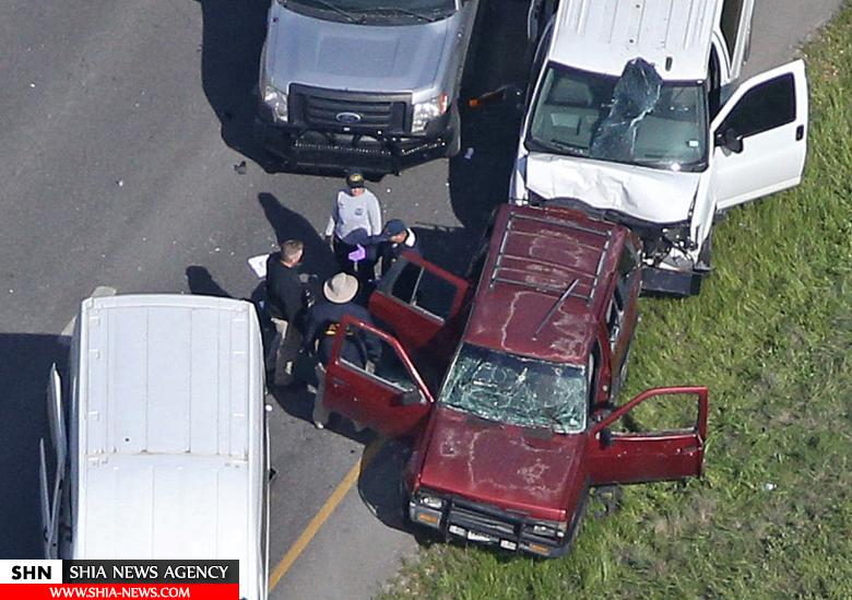 عامل بمب گذاری ها در تگزاس آمریکا خود را  منفجر کرد