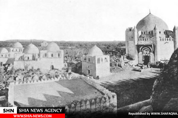 تصویر اصلی از نمای دیرینهی بقیع پیش از تخریب تصویر اصلی از نمای دیرینهی بقیع پیش از تخریب