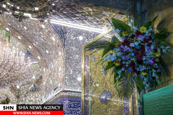 گل آرایی حرم مطهر حضرت عباس(ع) در آستانه اعیاد شعبانیه