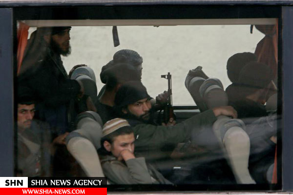 بزرگترین کاروان شورشیان غوطه شرقی را ترک کرد