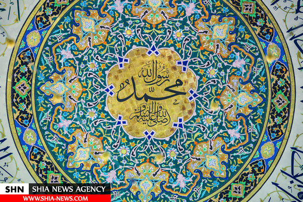 تصاویری زیبا از معماری اسلامی حرم امام حسین ‌(ع)