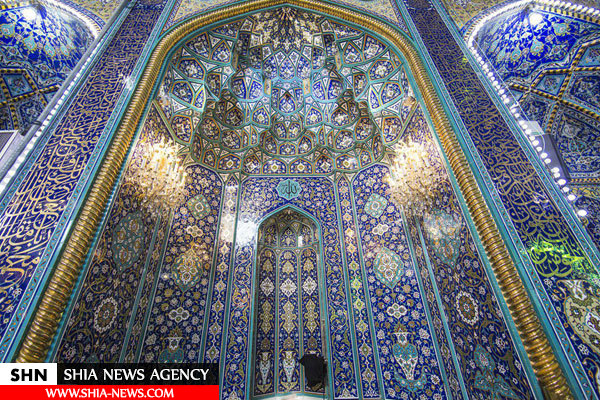 تصاویری زیبا از معماری اسلامی حرم امام حسین ‌(ع)
