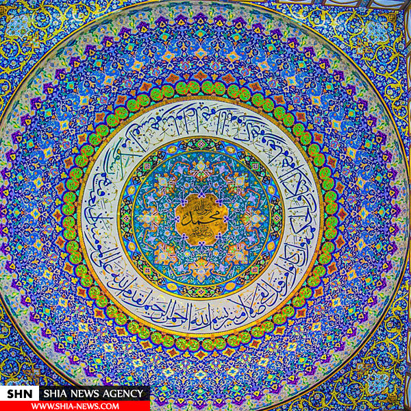 تصاویری زیبا از معماری اسلامی حرم امام حسین ‌(ع)