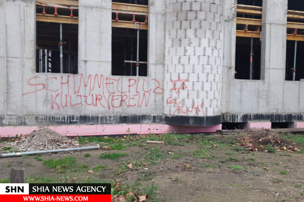 ستاره داود روی مسجد دویسبورگ آلمان+ تصویر