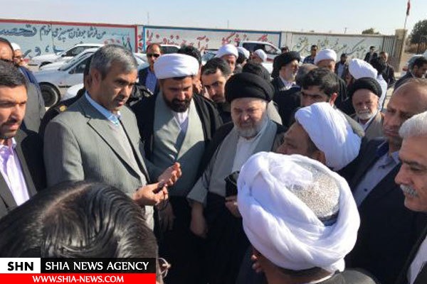 سفر نماینده آیت الله العظمی سیستانی به سیستان و بلوچستان+تصاویر